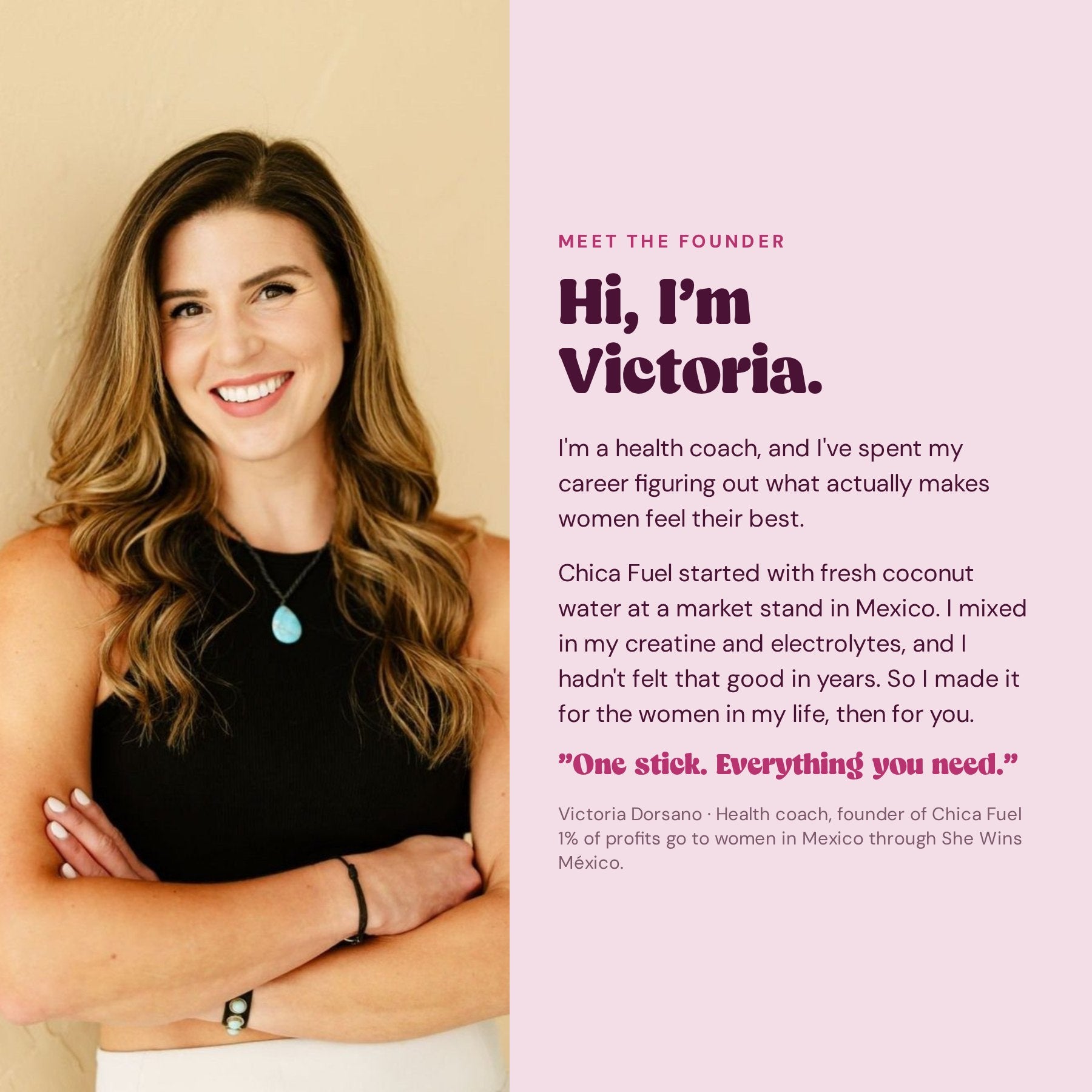 Meet the founder: Victoria Dorsano, health coach