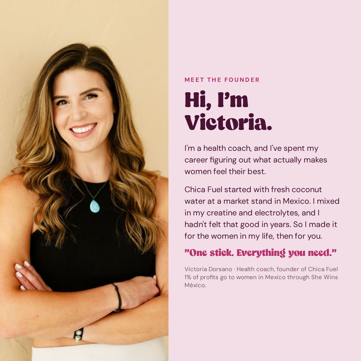 Meet the founder: Victoria Dorsano, health coach